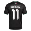 S.GIMENEZ #11 Mexico Third Soccer Jersey World Cup 2026 Black - bestfootballkits