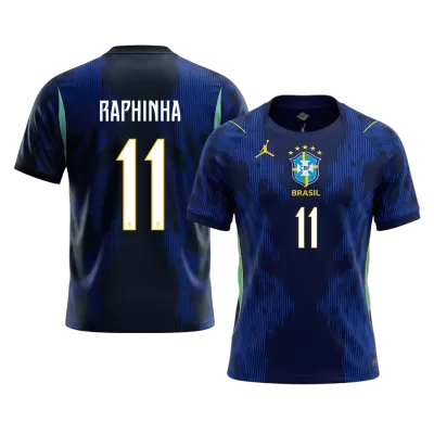 RAPHINHA #11 Brazil Away Soccer Jersey World Cup 2026 Navy - bestfootballkits
