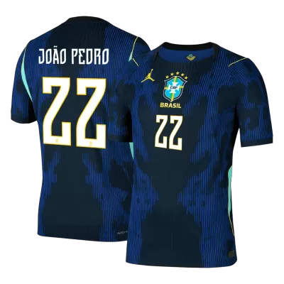 JOÃO PEDRO #22 Brazil Soccer Away Jersey 2026 Navy - bestfootballkits