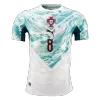 B.FERNANDES #8 Portugal Soccer Away Jersey 2026 White&Green - bestfootballkits
