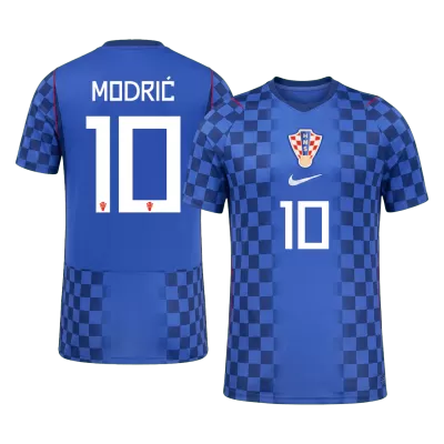 MODRIĆ #10 Croatia Soccer Away Jersey 2026 Blue - bestfootballkits