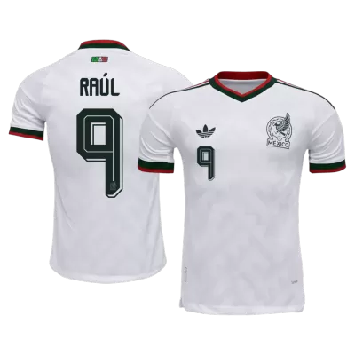 RAÚL #9 Mexico Soccer Away Jersey 2026 White - bestfootballkits