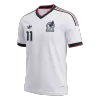 S.GIMENEZ #11 Mexico Away Soccer Jersey World Cup 2026 White - bestfootballkits