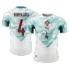RÚBEN DIAS #4 Portugal Soccer Away Jersey 2026 White&Green - bestfootballkits