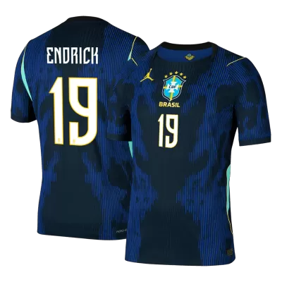 ENDRICK #19 Brazil Soccer Away Jersey 2026 Navy - bestfootballkits