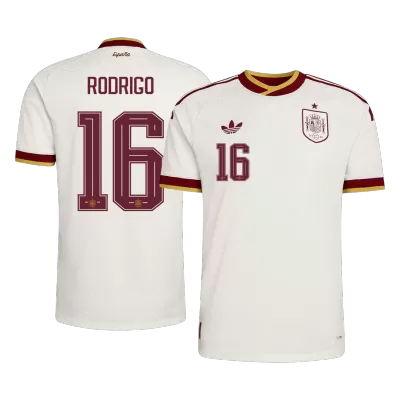 RODRIGO #16 Spain Soccer Away Jersey 2026 White - bestfootballkits