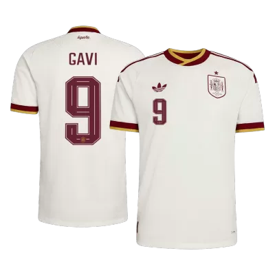 GAVI #9 Spain Soccer Away Jersey 2026 White - bestfootballkits