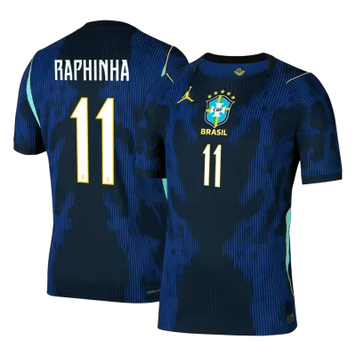 RAPHINHA #11 Brazil Soccer Away Jersey 2026 Navy - bestfootballkits