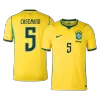 CASEMIRO #5 Brazil Home Soccer Jersey World Cup 2026 Yellow - bestfootballkits