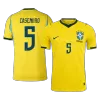 CASEMIRO #5 Brazil Soccer Home Jersey 2026 Yellow - bestfootballkits