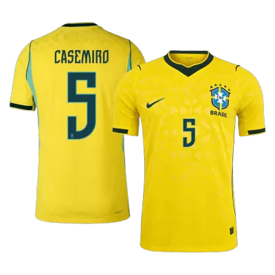 CASEMIRO #5 Brazil Soccer Home Jersey 2026 Yellow - bestfootballkits