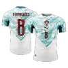 B.FERNANDES #8 Portugal Soccer Away Jersey 2026 White&Green - bestfootballkits
