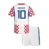 MODRIĆ #10 Croatia Home World Cup Kids Jerseys Kit 2026 - bestfootballkits