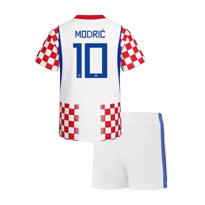 MODRIĆ #10 Croatia Home World Cup Kids Jerseys Kit 2026 - bestfootballkits