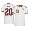 PEDRI #20 Spain Away Soccer Jersey World Cup 2026 White - bestfootballkits