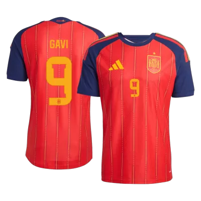GAVI	 #9 Spain Soccer Home Jersey 2026 Red - bestfootballkits