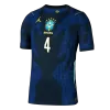 MARQUINHOS #4 Brazil Soccer Away Jersey 2026 Navy - bestfootballkits