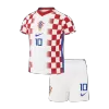 MODRIĆ #10 Croatia Home World Cup Kids Jerseys Kit 2026 - bestfootballkits