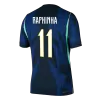 RAPHINHA #11 Brazil Soccer Away Jersey 2026 Navy - bestfootballkits