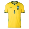MARQUINHOS #4 Brazil Home Soccer Jersey World Cup 2026 Yellow - bestfootballkits