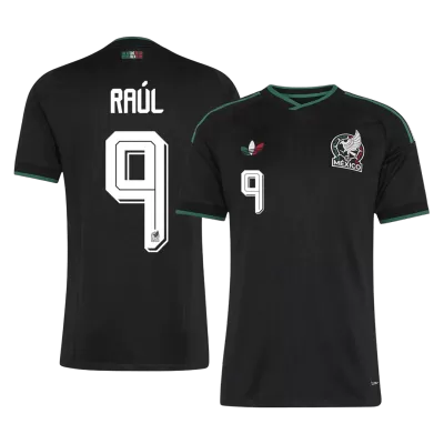 RAÚL #9 Mexico Soccer Third Away Jersey 2026 Black - bestfootballkits