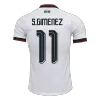 S.GIMENEZ #11 Mexico Soccer Away Jersey 2026 White - bestfootballkits