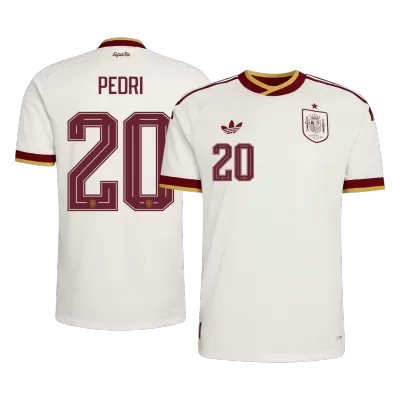 PEDRI #20 Spain Soccer Away Jersey 2026 White - bestfootballkits