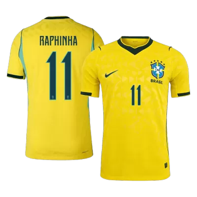 RAPHINHA #11 Brazil Soccer Home Jersey 2026 Yellow - bestfootballkits
