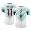 JOÃO FÉLIX #11 Portugal Soccer Away Jersey 2026 White&Green - bestfootballkits