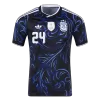 E. FERNÁNDEZ #24 Argentina Away Soccer Jersey World Cup 2026 Black - bestfootballkits