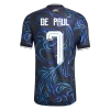 DE PAUL #7 Argentina Soccer Away Jersey 2026 Black - bestfootballkits