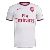 Men Retro Fan Version 2007/08 Arsenal Away Soccer Jersey White - bestfootballkits