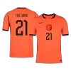 F.DE JONG #21 Netherlands Soccer Home Jersey 2026 Orange - bestfootballkits