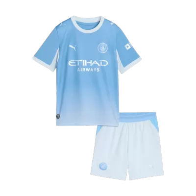 Manchester City Home Kids Jerseys Kit 2026/27 - bestfootballkits