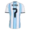 DE PAUL #7 Argentina Soccer Home Jersey 2026 Blue&White - bestfootballkits