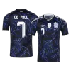 DE PAUL #7 Argentina Away Soccer Jersey World Cup 2026 Black - bestfootballkits