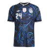 E. FERNÁNDEZ #24 Argentina Soccer Away Jersey 2026 Black - bestfootballkits