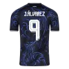 J. ÁLVAREZ #9 Argentina Away Soccer Jersey World Cup 2026 Black - bestfootballkits