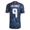 J. ÁLVAREZ #9 Argentina Soccer Away Jersey 2026 Black - bestfootballkits