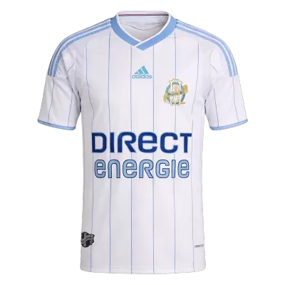 Men Retro Fan Version 2009/10 Marseille Home Soccer Jersey White - bestfootballkits