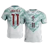 JOÃO FÉLIX #11 Portugal Away Soccer Jersey World Cup 2026 White&Green - bestfootballkits