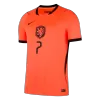XAVI #7 Netherlands Home Soccer Jersey World Cup 2026 Orange - bestfootballkits