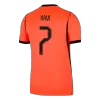 XAVI #7 Netherlands Home Soccer Jersey World Cup 2026 Orange - bestfootballkits
