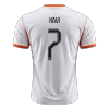 XAVI #7 Netherlands Soccer Away Jersey 2026 White - bestfootballkits