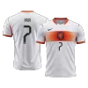 XAVI #7 Netherlands Soccer Away Jersey 2026 White - bestfootballkits