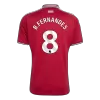 B.FERNANDES #8 Manchester United Home Soccer Jersey 26/27 Red - bestfootballkits