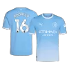 RODRIGO #16 Manchester City Home Soccer Jersey 26/27 Blue - bestfootballkits