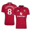 B.FERNANDES #8 Manchester United Home Soccer Jersey 26/27 Red - bestfootballkits