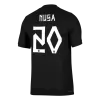NUSA #20 Norway Soccer Away Jersey 2026 Black - bestfootballkits
