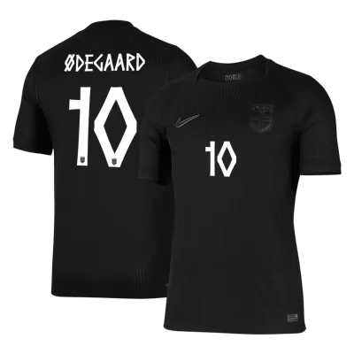 ØDEGAARD #10 Norway Soccer Away Jersey 2026 Black - bestfootballkits